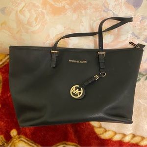 Black Michael kors tote bag medium size
